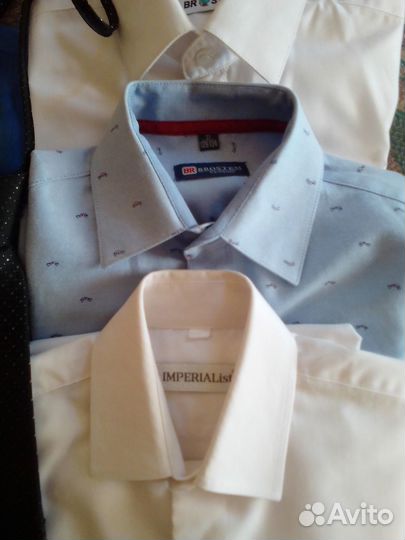 Рубашки на мальчика 122 128