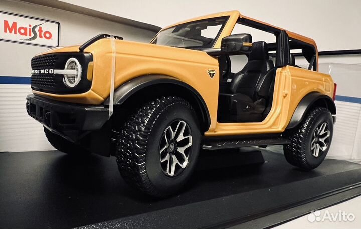 Ford Bronco Badlands Maisto 1:18 новый