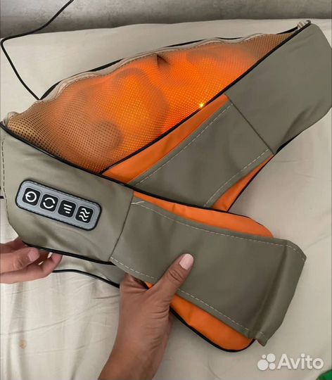 Роликовый массажер neck kneading для шеи И плеч