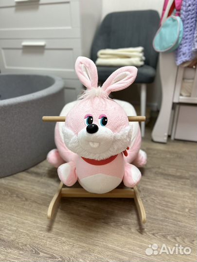 Детская качалка кролик