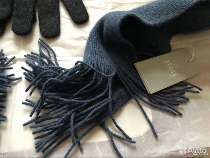 Шарф перчатки из Новой Зеландии шерсть
