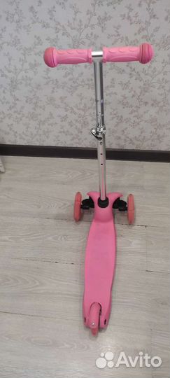 Самокат детский трехколесный бу