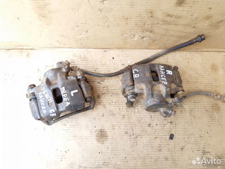 Суппорт передний Митцубиси Ланцер CB 92-00