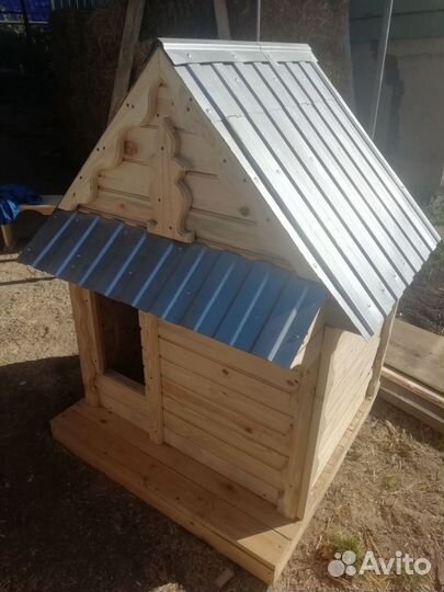 Будка для собаки утепленная