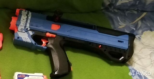 Нерф бластер гелиос