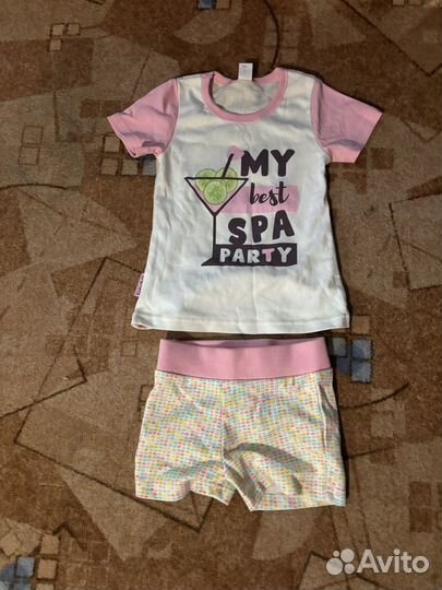 Пижама детская хлопок