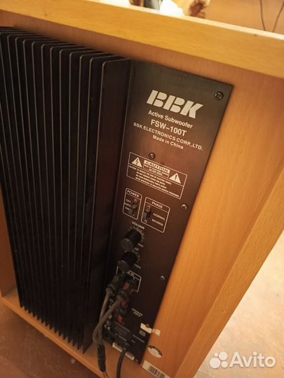 Активный subwoofer bbk fsw 100t