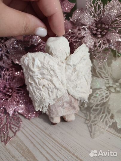 Ватные елочные игрушки