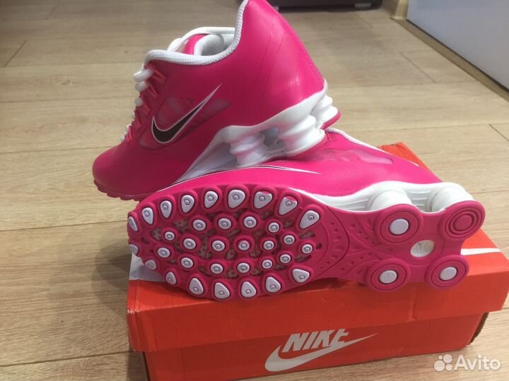 Nike shox femme discount rose