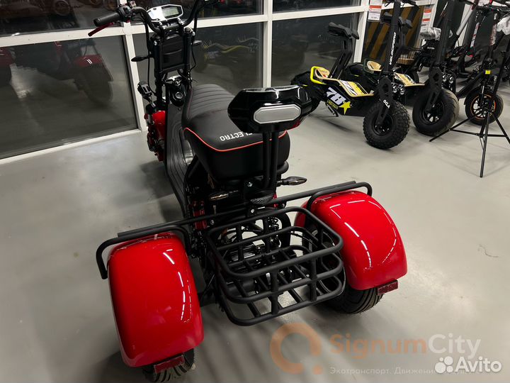 Электроскутер White Siberia Pro Trike 3000W