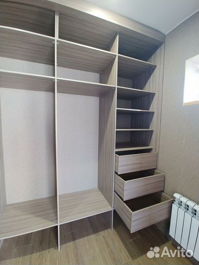 Гардеробная система на заказ в рассрочку