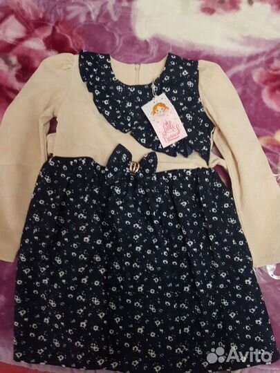 Платье для девочки новое 116