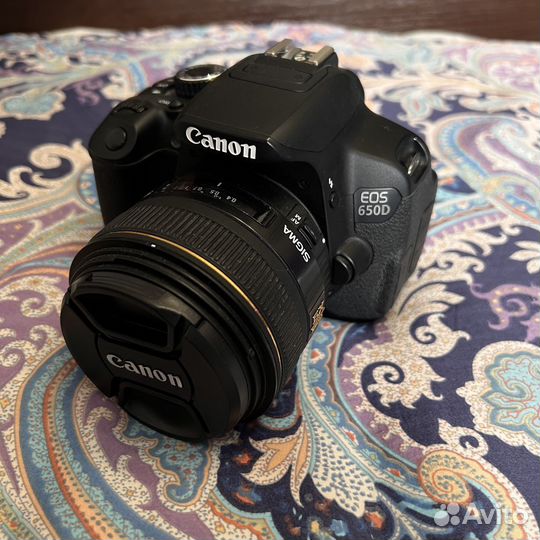 Фотоаппарат Canon 650d +