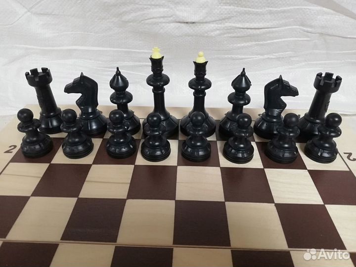 Шахматы СССР редкие большие фигуры