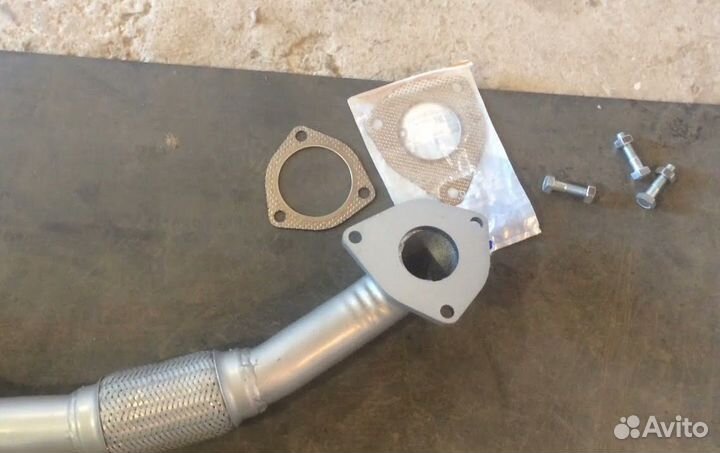 Замена трубы глушит. Nissan Qashqai 2013-2019