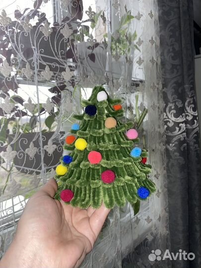 Елка ручной работы