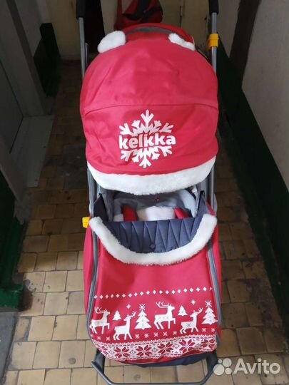 Коляска санки