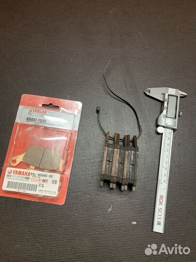 R1 R6 FZ1 CBR VTR оригинал колодки задние Yamaha