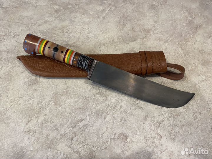 Пчак средний Ёрма гарда гравировка шх15, 16-18 см