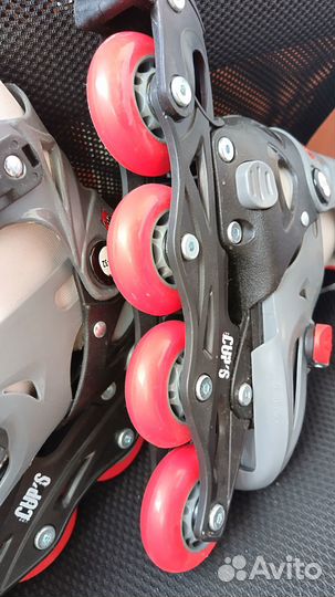 Роликовые коньки детские раздвижные размер 29-32