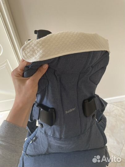 Эргорюкзак babybjorn one denim