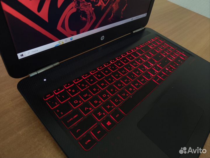 Игровой ноутбук HP omen как новый / GTX