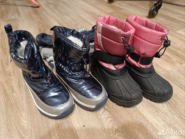 Сапоги зимние детские