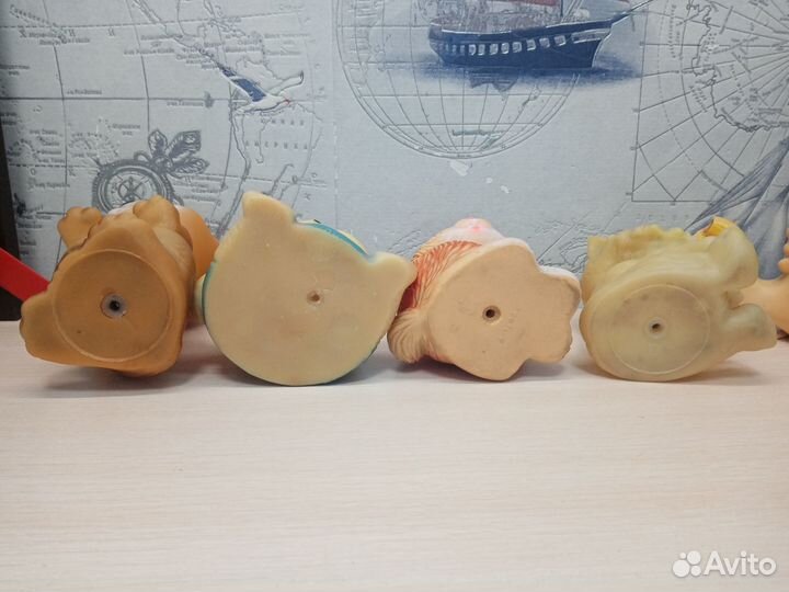 Резиновые игрушки СССР
