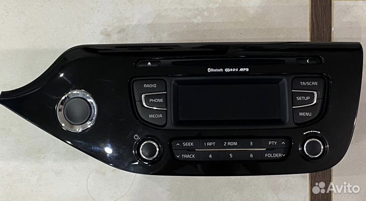 Штатная магнитола на kia ceed