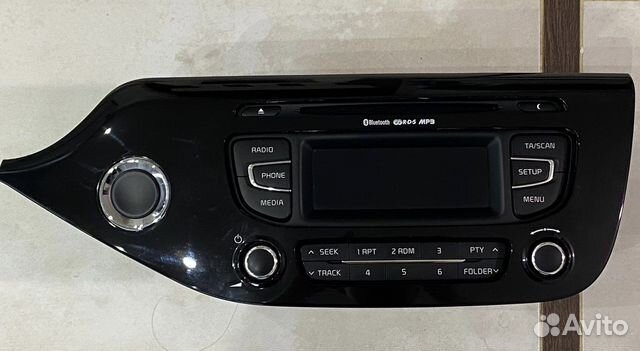 Штатная магнитола на kia ceed