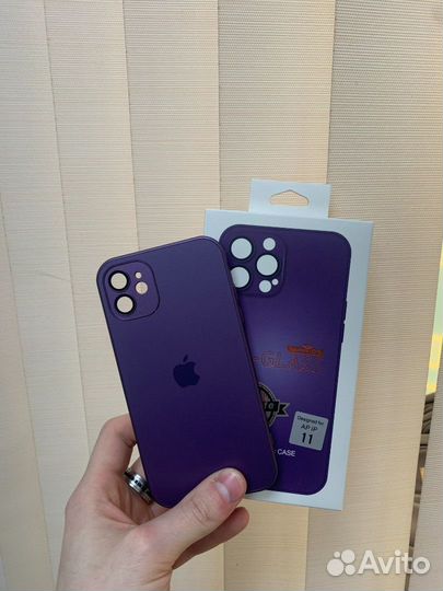 Чехол стеклянный Magsafe iPhone 11