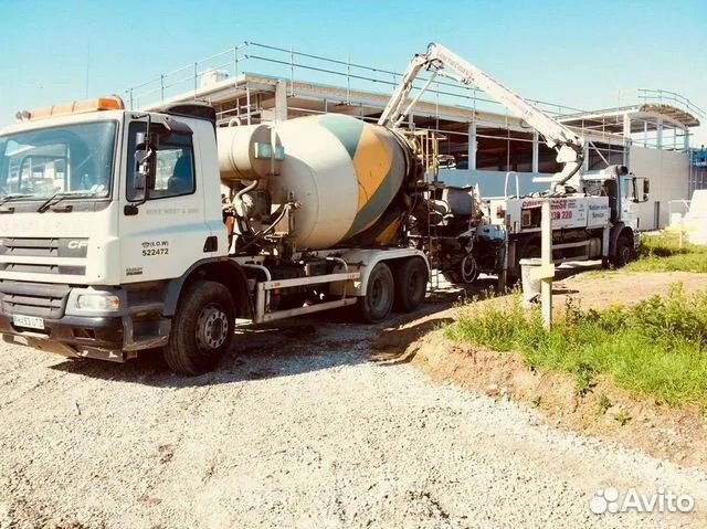 Бетон бетононасос