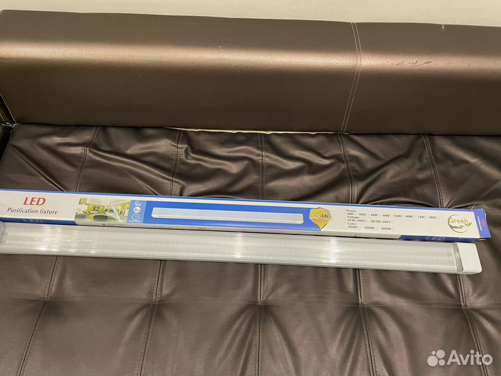 Светодиодный светильник слп 80 AL призма