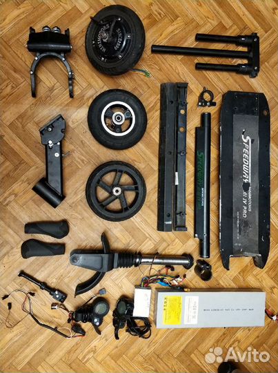 Запчасти для электросамоката speedway mini 4 pro