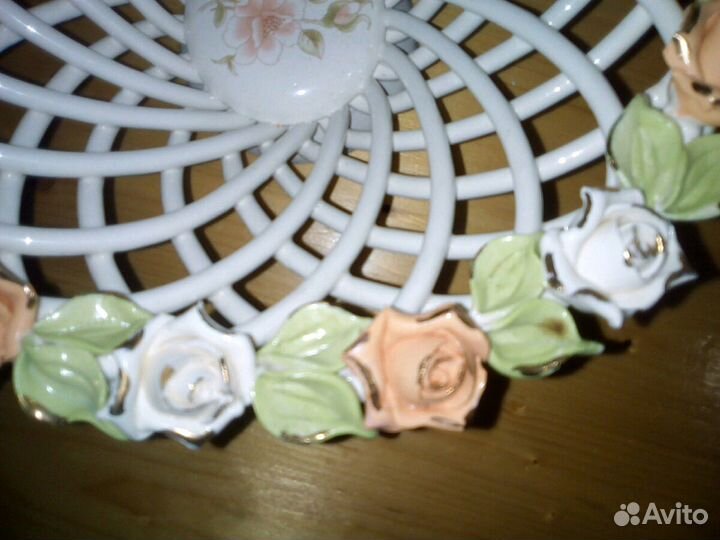 Кашпо настенные, ракушка Сухарница