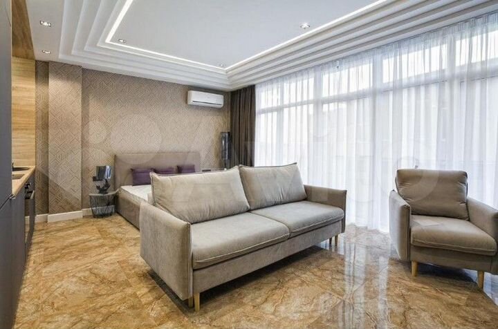 Квартира-студия, 35 м², 7/25 эт.