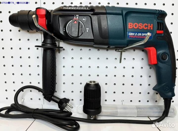 Сетевой Перфоратор Bosch GBH 2-26 DFV +буры