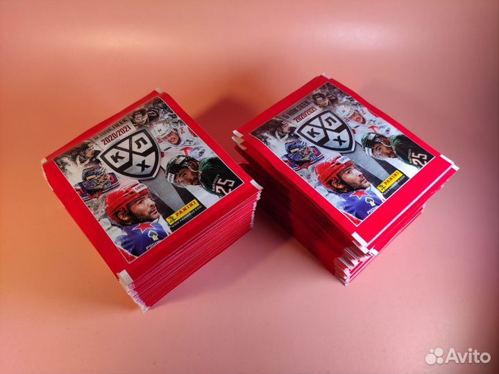 100 пакетиков panini кхл 2020-2021