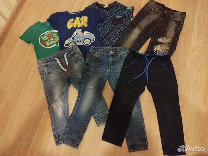 Вещи пакетом мальчика 3-4 года