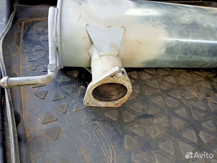 Глушитель (задняя банка) на Митсубиси аутлендер 3