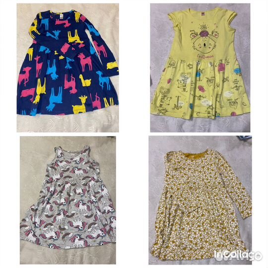 Вещи пакетом на девочку 122-134