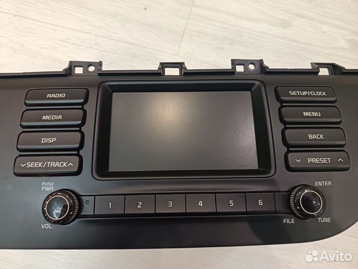 Магнитола kia rio 4