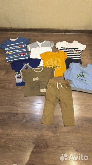 Вещи пакетом на мальчика 86
