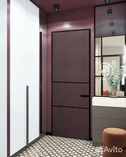 Двери invisible скрытого монтажа