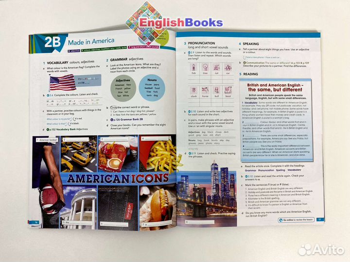 English file 4ed elementary комплект (sb,wb,cd)
