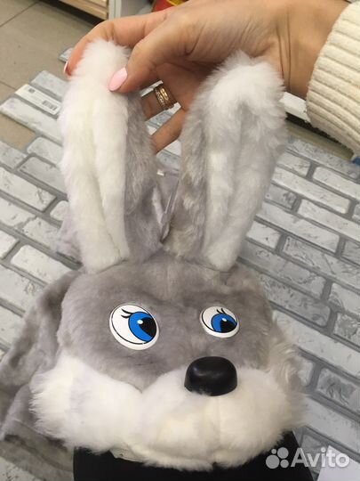 Карнавальный костюм Серенький Зайка, р 110