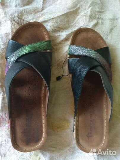 Босоножки женские-импорт- 39 р-р- натуральная кожа