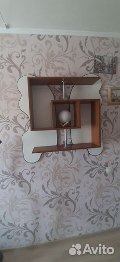 Полка настенная деревянная