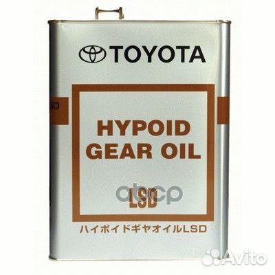 Toyota Масло трансмиссионное Hypoid Gear Oil LS