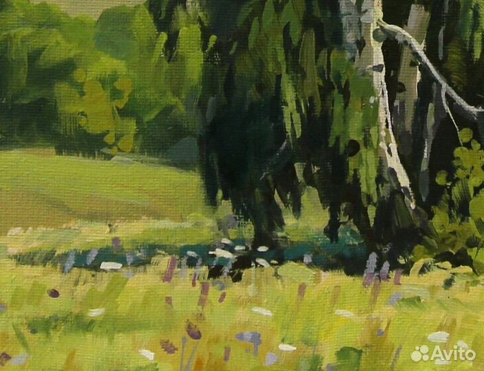 Картина Березка. Алексей Васильев
